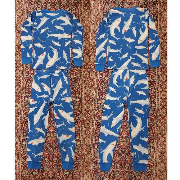 Hanna Andersson Lot of 7 Organic Cotton Printed Pajama Sets Size 6-7 Long Sleeve - Picture 2 of 14